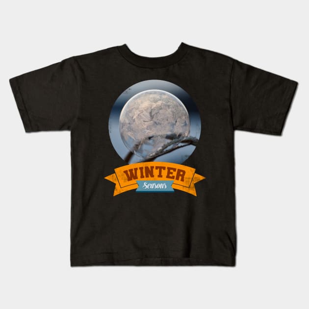 Winter Kids T-Shirt by graphicspear